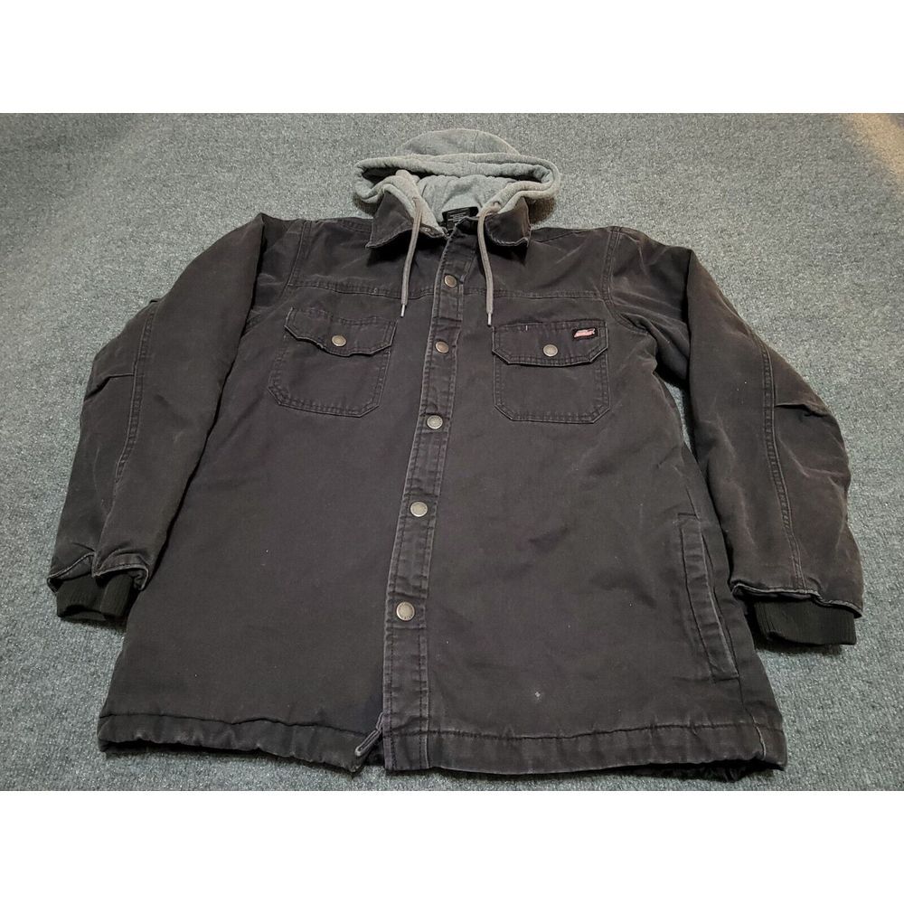 Vintage Dickies Jacket Men M Hooded Chore Field Barn Insulated Coat Y2K 90s